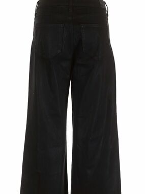 PAIGE Charcoal Black Harper Trouser with Pocket Detail